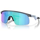 Oakley Kids Resistor OJ9010 Shield Junior Sunglasses for Boys + Bundle Accessory Leash Kit, Microfiber Pouch