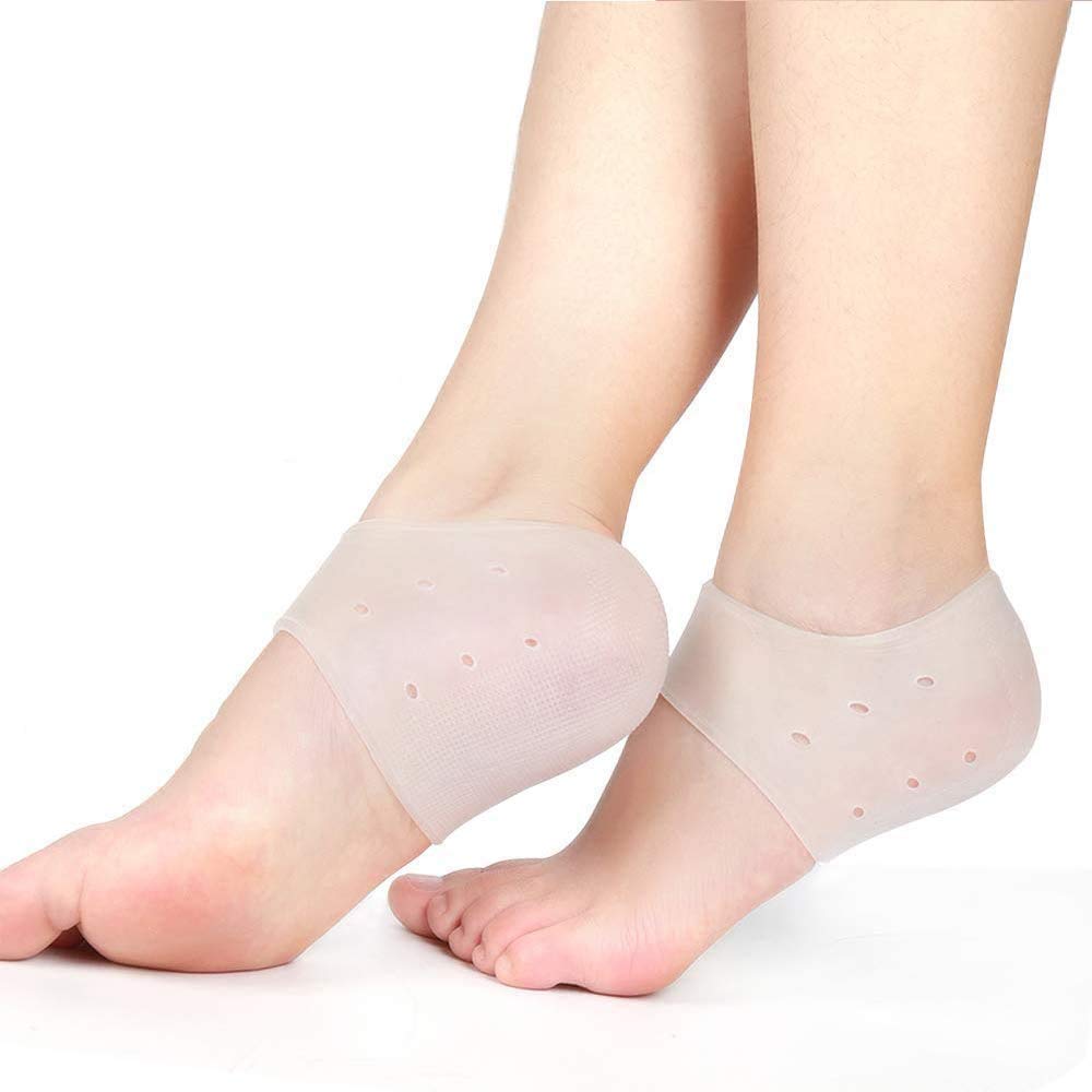 CAREOR 2 Pairs Plantar Fasciitis Therapy Wrap - Plantar Fasciitis Arch Support, Relieve Plantar Fasciitis, Heel Pain, Arch Support, Plantar Fasciitis Sock (White)