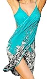 Spikerking Women's Fashion Sarongs style Beachwear Ice Silk Bikini Cover up