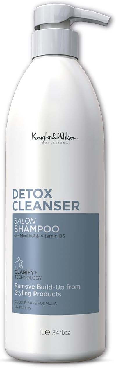Knight & Wilson Salon Professional Detox Clarifying Shampoo 1000ml Removes