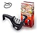 Best Knife Sharpener 3-Stage Ceramic Knife Sharpener system for Steel Knives Quality sharpeners in Black