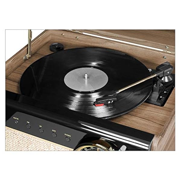 Tocadisco Victrola 3 Veloc. 4 en 1 Bluetooth y Radio - Imagen 3