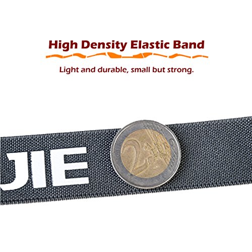 TRIWONDER Runners Race Number Belt with 6 Loops for Triathlon, Marathon, Running, Cycling (Grey) - Thumbnail 7