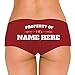 Customized Girl Womens Underwear Seamless - Custom Underwear for Women, Hipster Panties for Women, Low-Rise Bikini Underwear