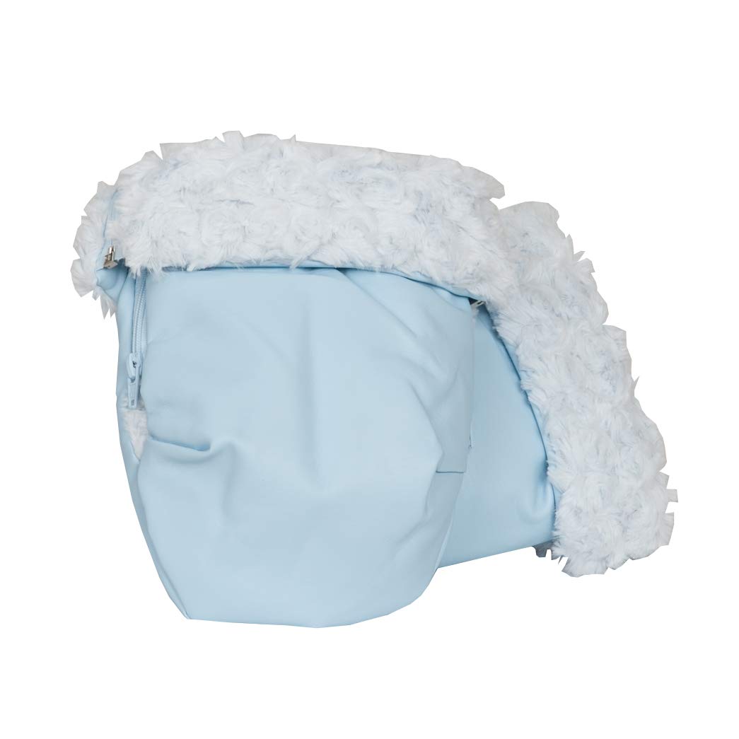 Babyline 3200002 – Mittens for Prams, Unisex, Light Blue