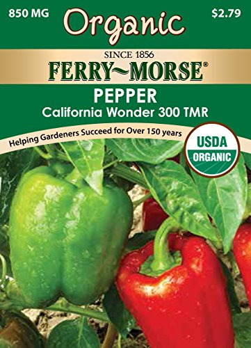 Ferry Morse Organic California Wonder Pepper Seeds