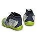 Enteer Infant Baby Boys' Soft Rubber Sole Anti-Slip Prewalker Denim Sneaker Canvas Shoes Green (19-24months)