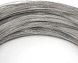 VIGAN 10M Stainless Steel Spring Wire Hard Wire Rope Single Full Hard Wire 1.6MM view 4