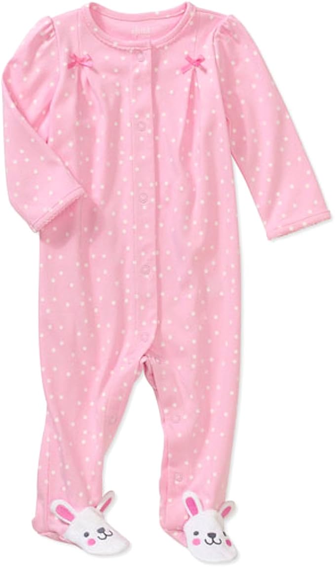 pink baby pajamas