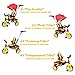 KidsEmbrace 4-in-1 Push and Ride Combination Stroller Tricycle, Toddler Trike, DC Comics Wonder Woman