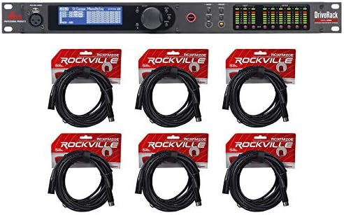 DBX VENUE360 VENU 360 DriveRack 3x6 PA Speaker Sound Processor System+XLR Cables