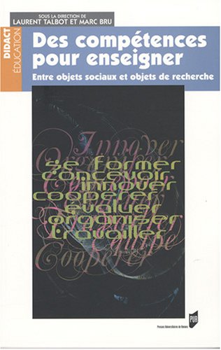 Des compétences pour enseigner