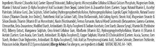 Vitabiotics Visionace Original 30 Tablets 2 Pack In Kenya Whizz Household And Baby Care