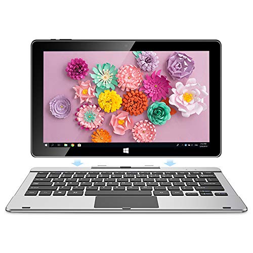 Jumper EZpad 6 pro Tablet with Keyboard 11.6 Inch Touch Screen Laptop Quad Core Intel Atom X7-E3950 2 in 1 Laptop with 6GB DDR3 64GB eMMC Windows 10 Tablet