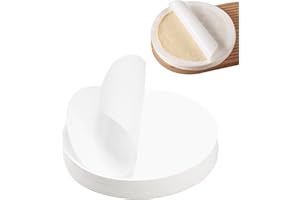8 Inch 300Pcs Parchment Paper Rounds, Non Stick Baking Parchment Circles Greaseproof Baking Liners for Cake Baking, Cookies, 