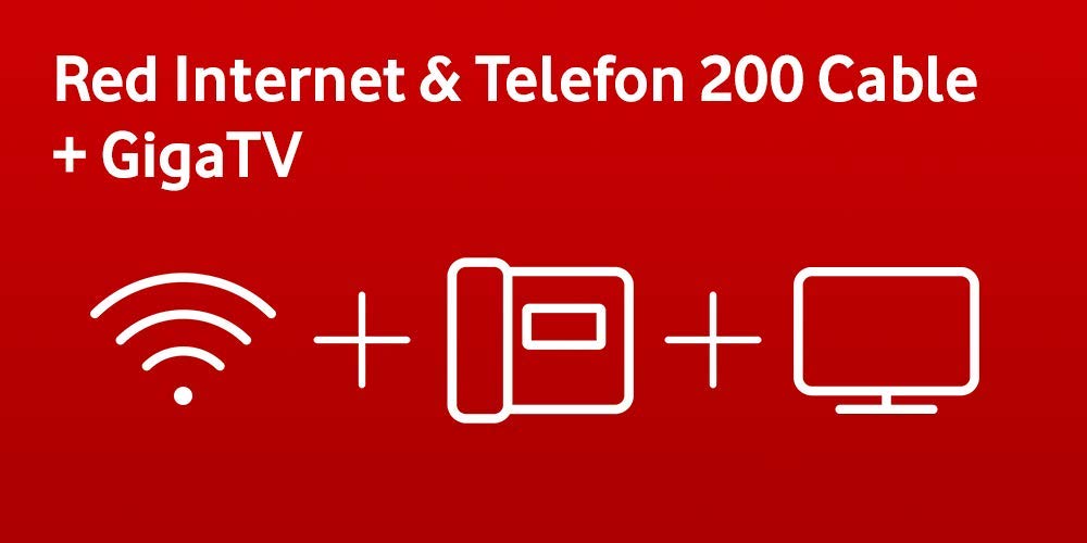 Red Internet & Phone 100 Cable U Red Internet & Phone 200 Cable + GigaTV: Amazon.de: Elektronik