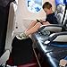 Big Inflatable Travel Pillow SET for Airplanes, Foot Rest, Neck Support, Child's Bed. Soft, Supportive 15x17 Inches. Durable, Just 1 Pound. BONUS Neck Pillow, Air Pump, Eye Shade, Ear Plugs, Carry Bag