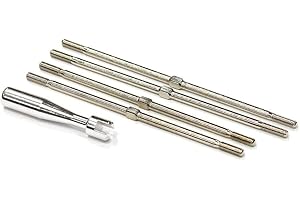 INTEGY RC Model Super Duty Wide Turnbuckle Set for E/T-Maxx (3906, 4907, 4908, 4909, 4910)