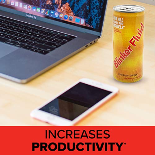 Blinker Fluid Energy Drink Caffeine, Taurine, Vitamin B6, B12, Niacin