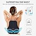 Gugusure Lumbar Support for Office Chair, Memory Foam Back Cushion with Breathable Mesh Cover for Car Seat,Orthopedic Backrest for Low Back Pain Relief