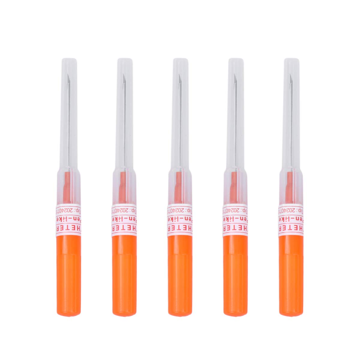 Milisten Disposable Puncture 12.50Cm Body Piercing Supplies 5 Pack Sterile Single-Use Grade for Professional Shop and Hospital Use