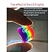 Rainbow Dice, Polyhedral DND Dice Sets for Dungeons and Dragons Role Playing Game Including Soft Dice Pouch (Rainbow Opaque)