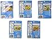 Starkist Tuna Creations Variety Bundle, Single Serve 2.6-Ounce Pouch (Pack of 5) includes 1-Pouch Sweet & Spicy + 1-Pouch Hickory Smoked + 1-Pouch Herb & Garlic + 1-Pouch Ranch + 1-Pouch Lemon Pepper