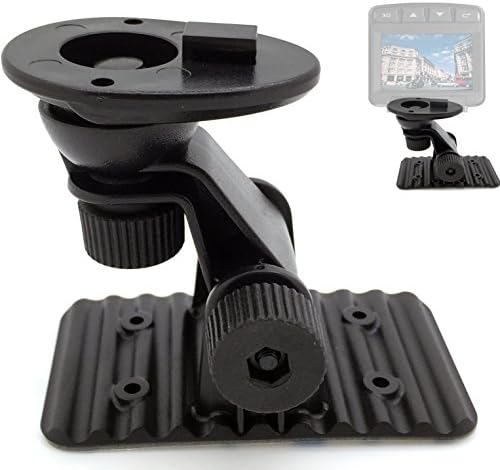 ChargerCity Multi adjust Adhesive Dashboard / Console Mount Transcend DrivePro 100 200 220 520 HD Vantrue R1 Dash Cam Ivation G18 G19 GW18 S18 KDLINKS X1