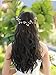 Missgrace Bridal Rose Gold Crystal Hair Vine Wedding Vintage Headpiece Women Leaf Headband Hair Accessory Wedding Hair Jewelry for Festival and Party- Bridal Hair Accessories for Bride