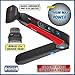MANGROOMER LITHIUM MAX Back Shaver with 2 Shock Absorber Flex Heads, Power Hinge, Extreme Reach Handle and Power Burst