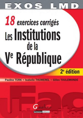 Les  institutions de la Ve République