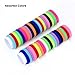 100 Pieces Elastic Hair Ties Mini Hair Bands Tiny Rubber Bands Colored Girls Ponytail Holders for Baby Kids