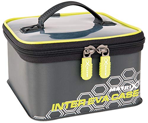 Fox Matrix Eva Inter Case 17,5x17,5x9,5cm - Zubehörtasche zum Stippangeln & Feederfischen, Angeltasche, Tackletasche
