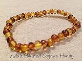 Healing Bracelet 7 - 8 inch arthritis carpal tunnel swelling headache Baltic Amber for Adults Baltic Amber Bracelet for Adults Polished Multi Honey Cognac Stretch Boy Girl Unisex Man Woman Certified Authentic. Anti-inflammatory, Reduction in Inflamation Symptoms Such As Carpal Tunnel, Back Aches, Head Aches, Tooth Aches, Swelling, General Aches and Pains. Highest Quality Helps with soothing and insomnia, stress, and some reflux & eczema.