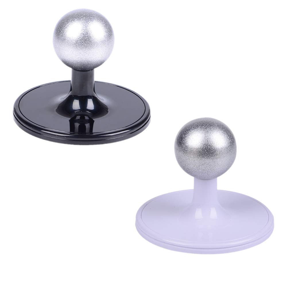 Suptig Security Wall Mount Mounting Bracket Adjustable Mount Outdoor Indoor For Pro Arlo Camera Arlo Go Pro 2 (2 Pack White and Black)