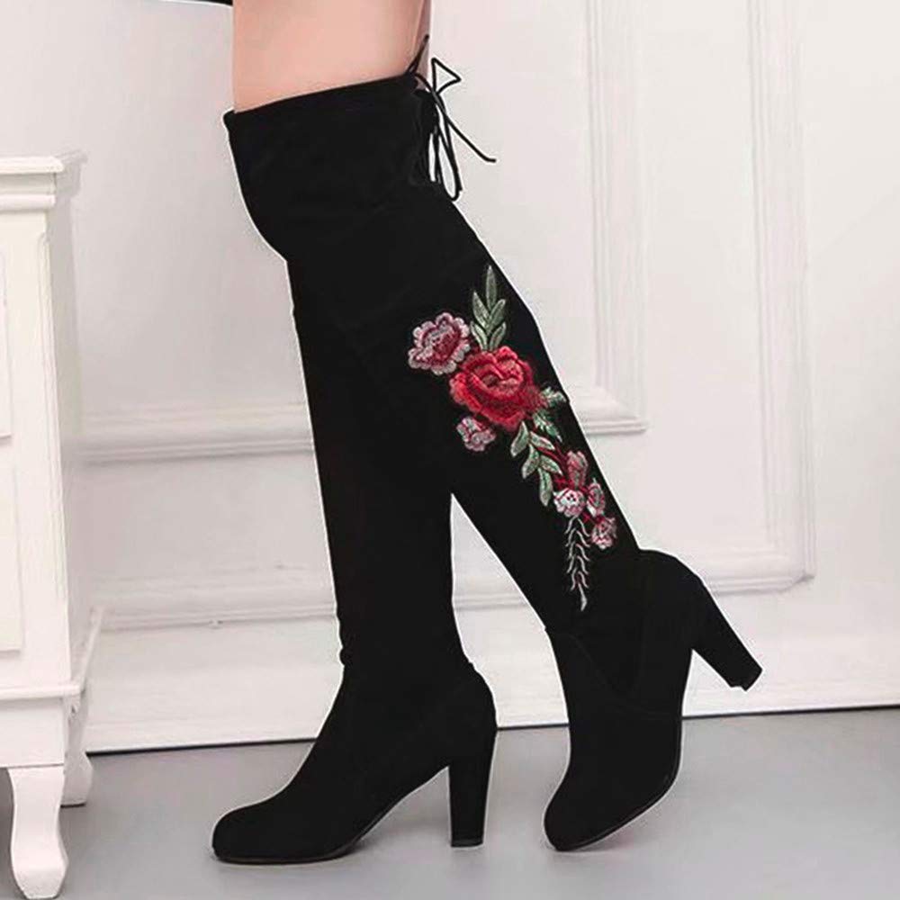 thigh high boots for skinny legs uk