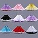 FOLOBE Women's Soft Puffy Tulle Petticoat Costume Ballet Dance Short Tutu Skirts Multi-Layer