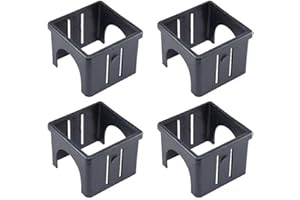 Plastic Square Tube Sleeve Fitness Equipment Accessories Hollow Bushing Insert For Gym Frame Floor Protectors Exercise Machin