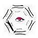 Frcolor Eyeliner Stencil Template Mold Makeup Tool