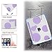 iPad mini Case,ipad mini 2 Case,Dailylux ipad mini 3 Case, Smart Folio Stand Cover Ultra Slim Light Shockproof TPU + Hard PC romantic bubble w/ Auto Sleep/Wake Function for ipad mini 1/2/3-Purple