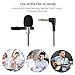 TYCKA 3m Clip-on Lavalier Microphone (3.5mm) for Camera, 3.5mm Audio Cable Y Splitter for iOS Android Phones, Tablets, PC, Mini usb2.0 to Audio Cable for Gopro 4/3+/3, Omnidirectional, for Recording