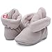 FANTINY Newborn Baby Cozy Fleece Booties with Non Skid Bottom