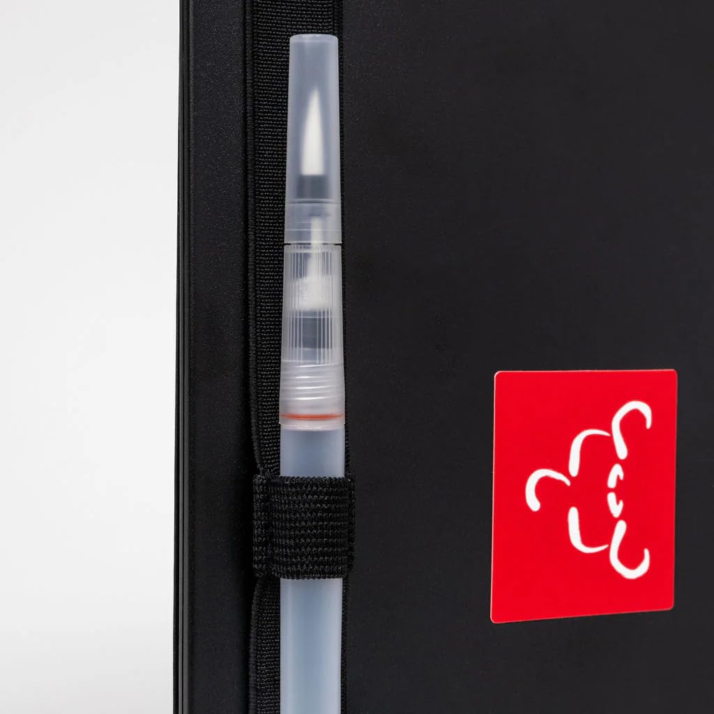 Buddha Board Enso – Portable Water Painting Board with Brush – Reusable Zen Drawing Canvas for Mindfulness, Meditation, and Creative Relaxation – Travel Art Set