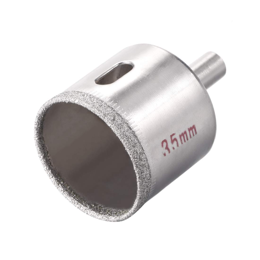 sourcing map 35mm Diamond Drill Bits Hole Saws for Glass Tile Porcelain Marble Ceramic Bottles Pots Brick Pack of 5