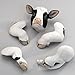 Bits and Pieces-Tree Hugger Cow Garden Peeker-Polyresin Outdoor Tree Sculpture - Whimsical Garden Decoration