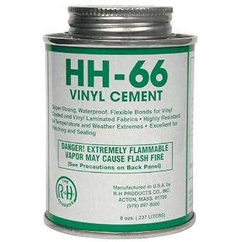 Amazon.com: HH-66 Vinyl Cement, 8 Ounce Can by RH Products: Industrial