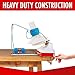 Yarn Ball Winder, Effective Jumbo Size 7-Ounce Capacity Hand Operated Yarn Winder Spinner Baller Roller for Thick Large Wool Yarns Storage Sewing Knitting Crocheting Needs with Crochet Tips Ebook