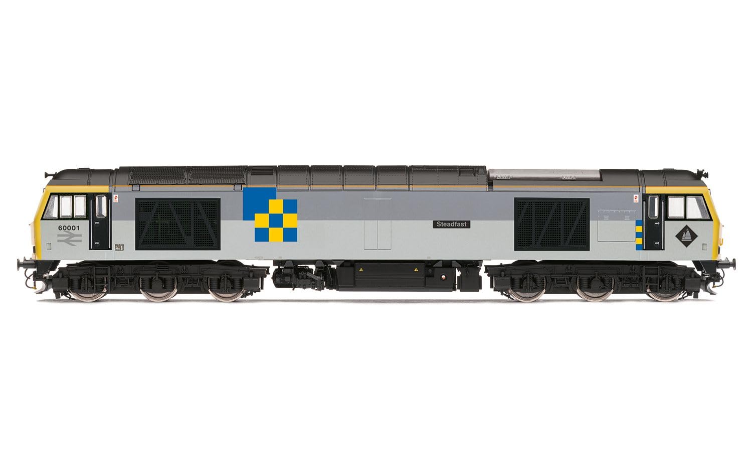 Hornby BR, Class 60, Co-Co, 60001 'Steadfast' - Era 8. Locomotives.