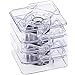 Bed Risers | Adjustable Table Risers or Furniture Risers| 8 pack| Clear| Uping