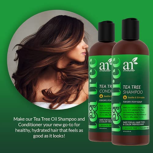 artnaturals Tea Tree Shampoo and Conditioner Set (2 x 12 Fl Oz